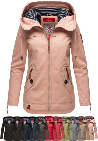 Navahoo Navahoo Wekoo Damen Übergangsjacke mit Kapuze Wochenangebot