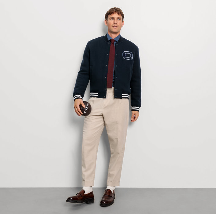 ﻿Oblymp Casual WirkBlouson, Marine Super Rabatt