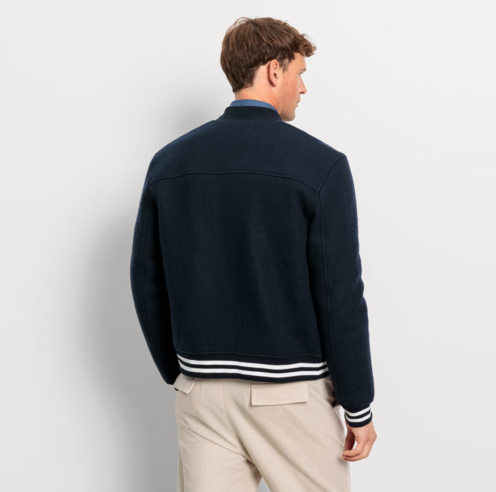 ﻿Oblymp Casual WirkBlouson, Marine Super Rabatt