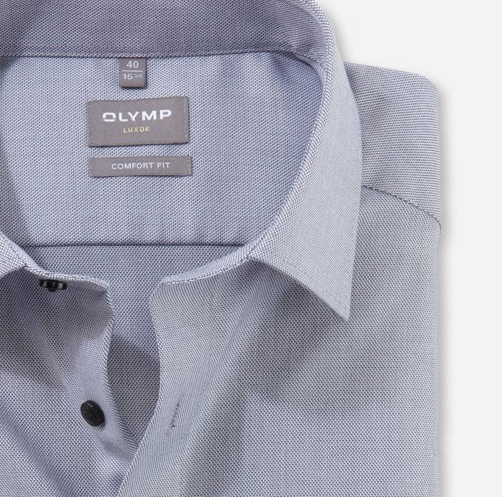 Oblymp LuxorBusinesshemd, comfort fit, New Kent, Silbergrau Verkauf