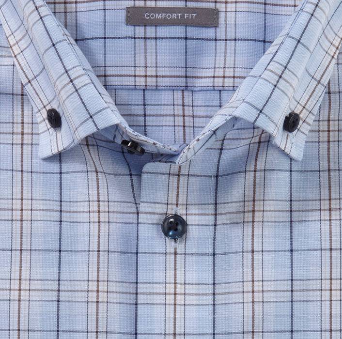 Oblymp Luxor, Businesshemd, comfort fit, Button-down, Bleu Preisnachlass