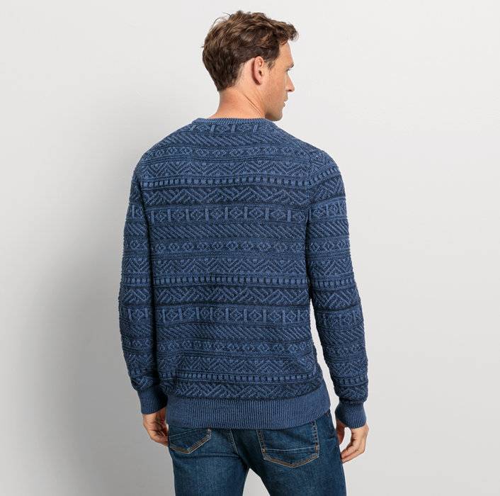 Oblymp Casual Strick, Pullover, Marine Kauf eins, bekomm eins gratis