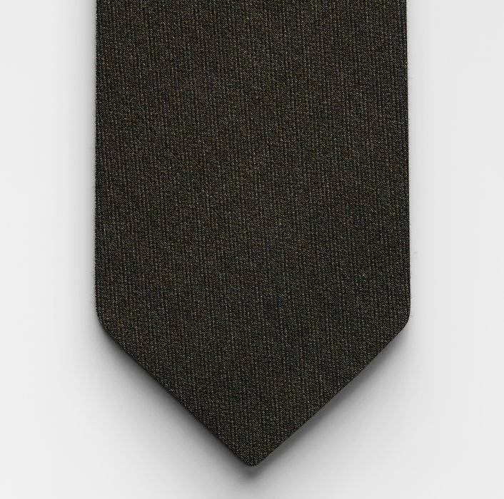 Oblymp Krawatte, slim 6,5 cm, Oliv Black Friday Preise
