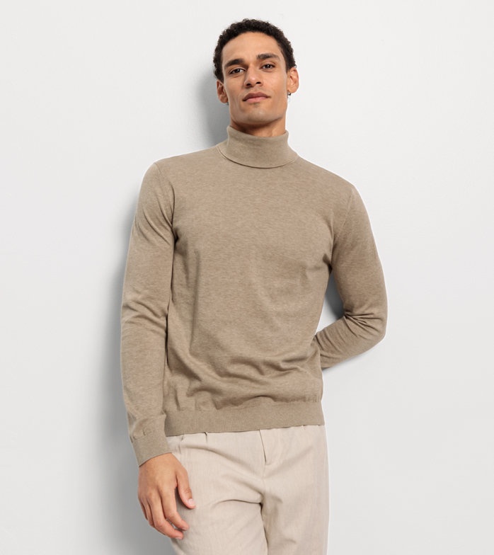 Oblymp Casual Strick, Pullover, Camel Flash Sale