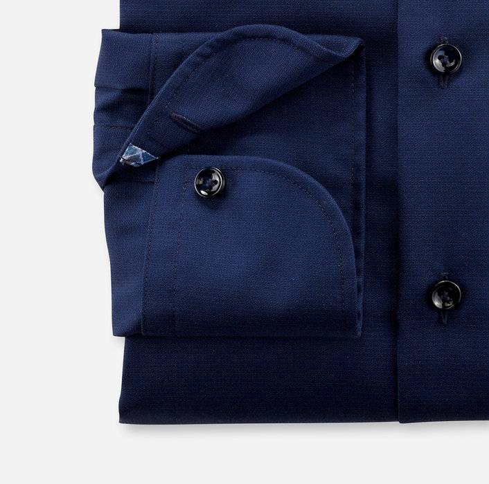 Oblymp SIGNATURE, Businesshemd, tailored fit, SIGNATURE Kent, Nachtblau Black Friday