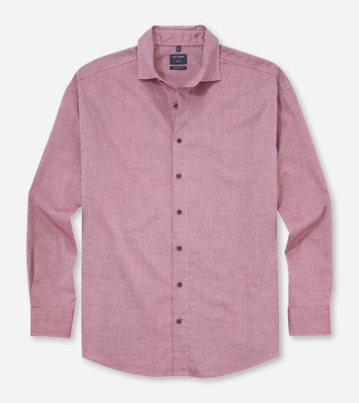 Oblymp Casual, Freizeithemd, relaxed fit, Rot Bis zu 65% Rabatt