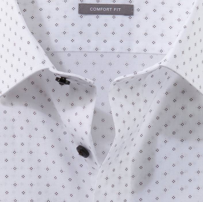Oblymp Luxor, Businesshemd, comfort fit, New Kent, Weiß Schlussverkauf