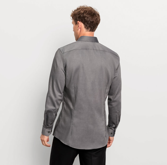 Oblymp No. Six, Businesshemd, super slim, New York Kent, Oliv Fabrik Onlineshop