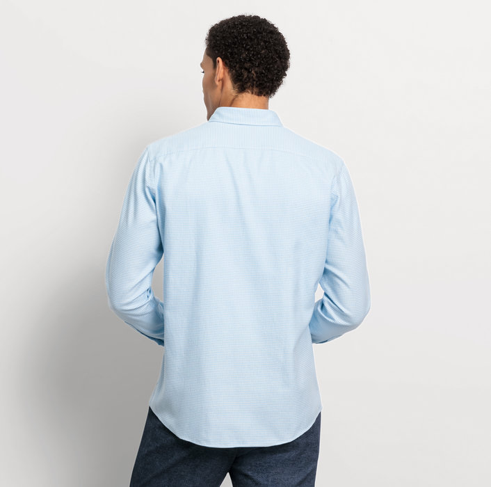 Oblymp Casual, Freizeithemd, regular fit, Button-down, Bleu Sonderangebot