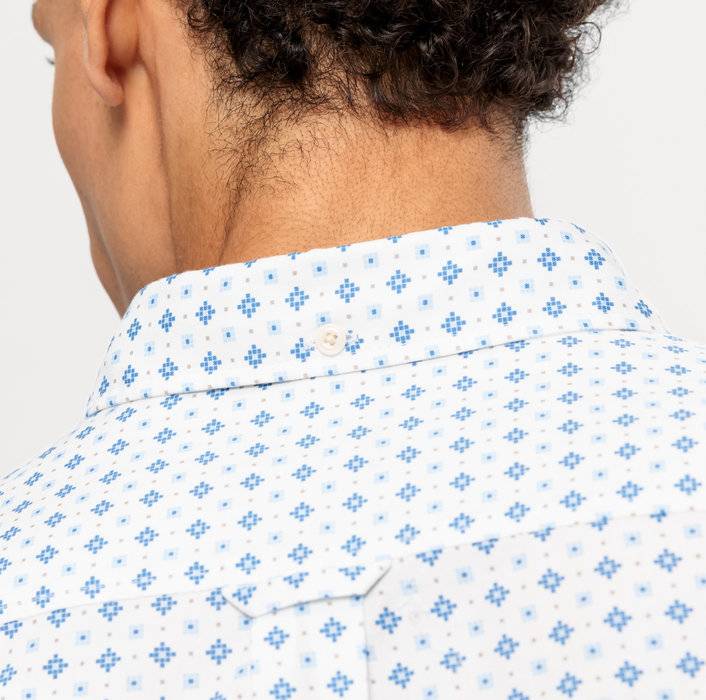 Oblymp Casual, Freizeithemd, regular fit, Kent, Weiß Großer Ausverkauf