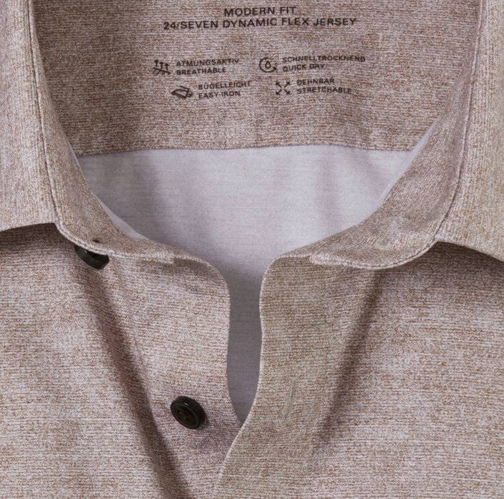 Oblymp Luxor 24/Seven, Businesshemd, modern fit, New Kent, Braun Online