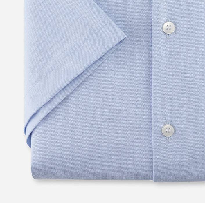 Oblymp Level Five 24/Seven, Businesshemd, body fit, Modern Kent, Bleu Günstig kaufen