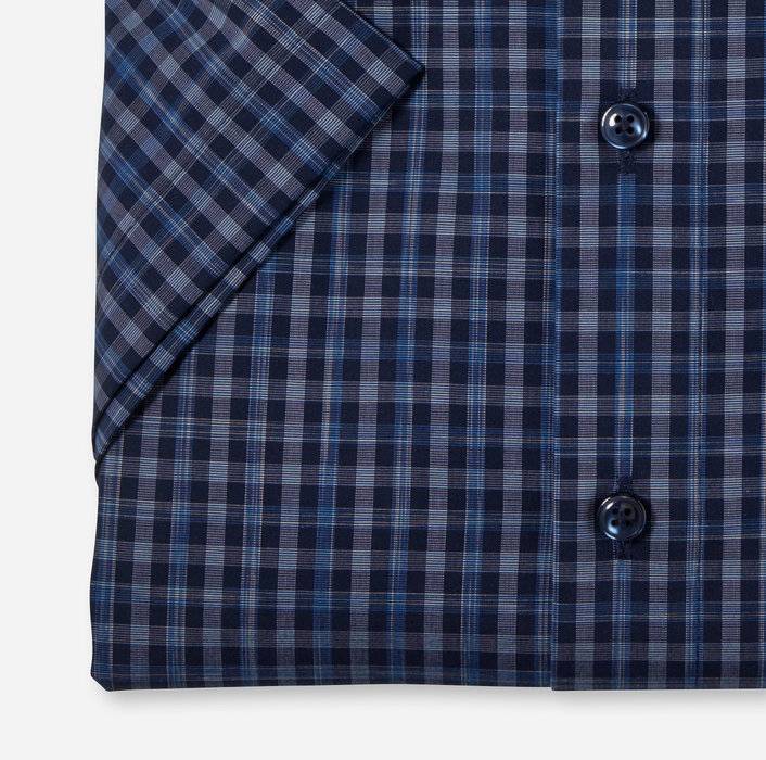 Oblymp Luxor, Businesshemd, modern fit, Button-down, Marine Lagerräumung
