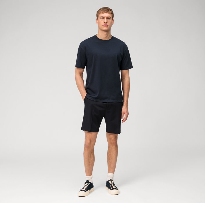 Oblymp Boris Herrmann X OLYMP, T-Shirt, relaxed fit, Marine Neueste Stile