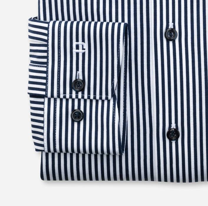 Oblymp Luxor 24/Seven, Businesshemd, modern fit, Kent, Marine zollfrei