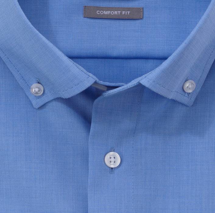 Oblymp Luxor, Businesshemd, comfort fit, Button-down, Blau VIP-Rabatte
