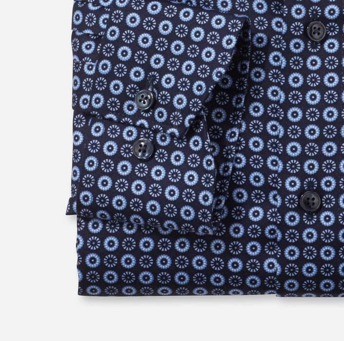 Oblymp Luxor, Businesshemd, comfort fit, New Kent, Bleu Tiefpreis
