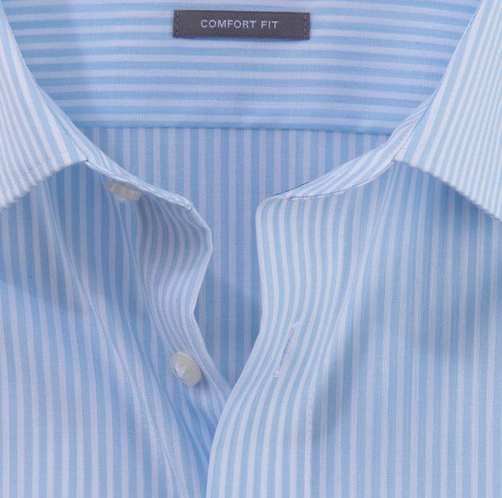 Oblymp Luxor, Businesshemd, comfort fit, New Kent, Bleu Bis zu 50% Rabatt