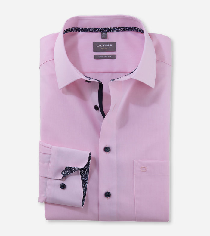 Oblymp Luxor, Businesshemd, comfort fit, New Kent, Hellrosé Bis zu 60% Rabatt