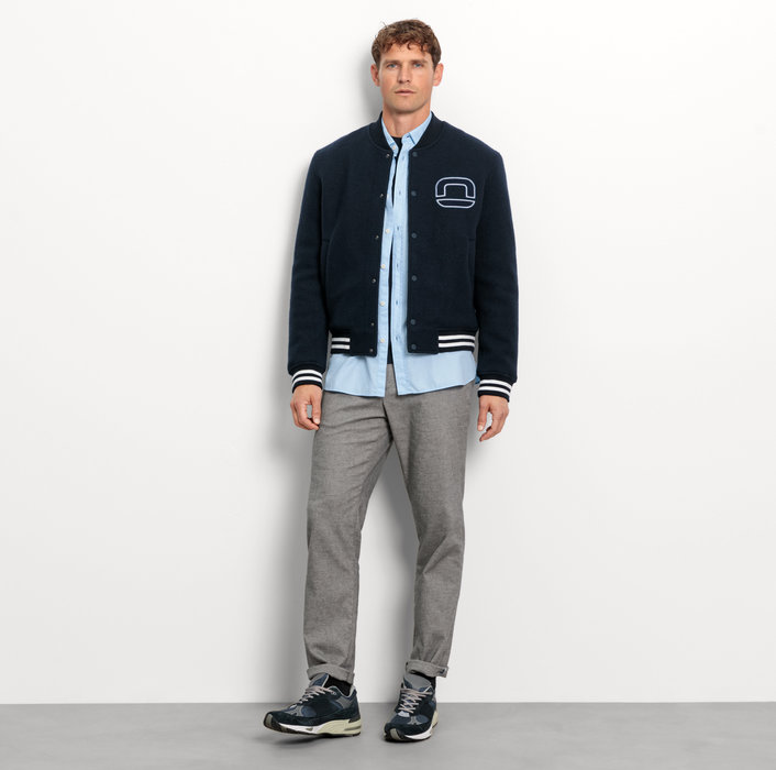 Oblymp Casual, Freizeithemd, regular fit, Button-down, Bleu Riesige Rabatte