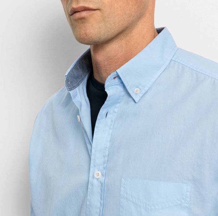 Oblymp Casual, Freizeithemd, regular fit, Button-down, Bleu Riesige Rabatte