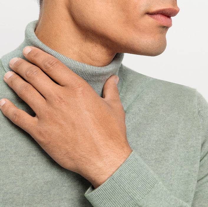 Oblymp Casual Strick, Pullover, Mint Im Verkauf