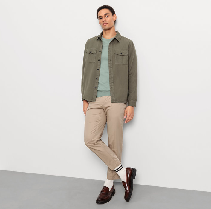 Oblymp Casual Strick, Pullover, Grau-Grün zollfrei