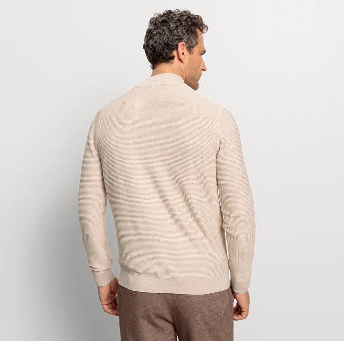 Oblymp Casual Strick, Pullover, Hellbeige Günstiger Verkauf