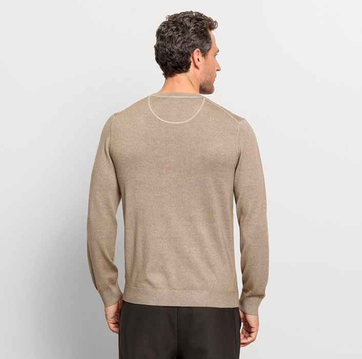 Oblymp Casual Strick, Pullover, Natur Fabrikverkauf