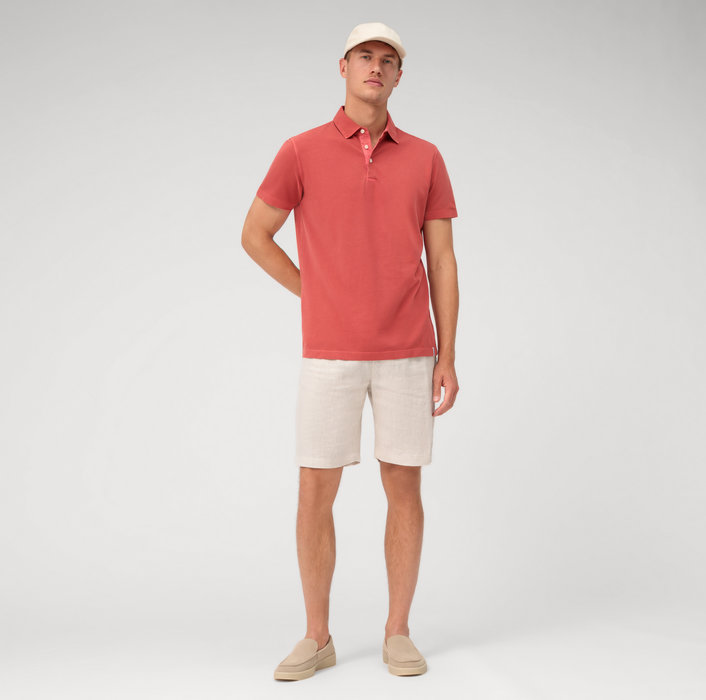 Oblymp Casual Wirk, Polo, Rosenholz Heißer Verkauf