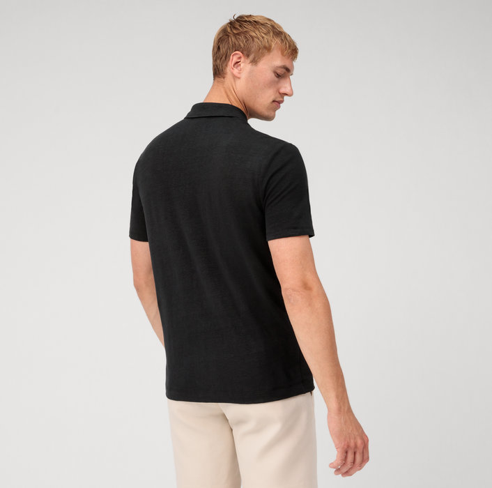 Oblymp Casual Wirk, Polo, Schwarz Sonderangebote