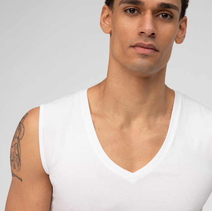 Oblymp Level Five Unterzieh-T-Shirt, body fit, Weiß Super Sparpreis