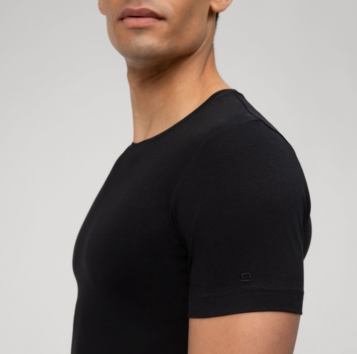 Oblymp Level Five Unterzieh-T-Shirt, body fit, Schwarz Begrenzte Freigabe