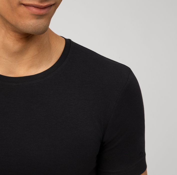 Oblymp Level Five Unterzieh-T-Shirt, body fit, Schwarz Begrenzte Freigabe