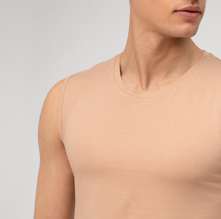 Oblymp Level Five Unterzieh-T-Shirt, body fit, Caramel Neueste Stile