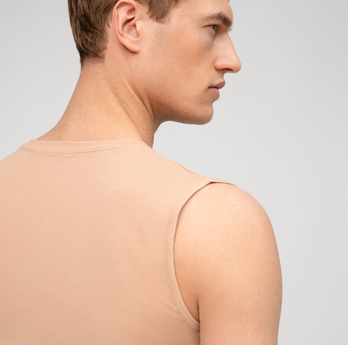 Oblymp Level Five Unterzieh-T-Shirt, body fit, Caramel Neueste Stile