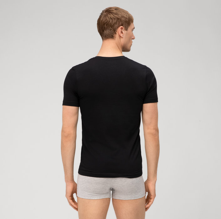 Oblymp Level Five Unterzieh-T-Shirt, body fit, Schwarz Letzter Tag