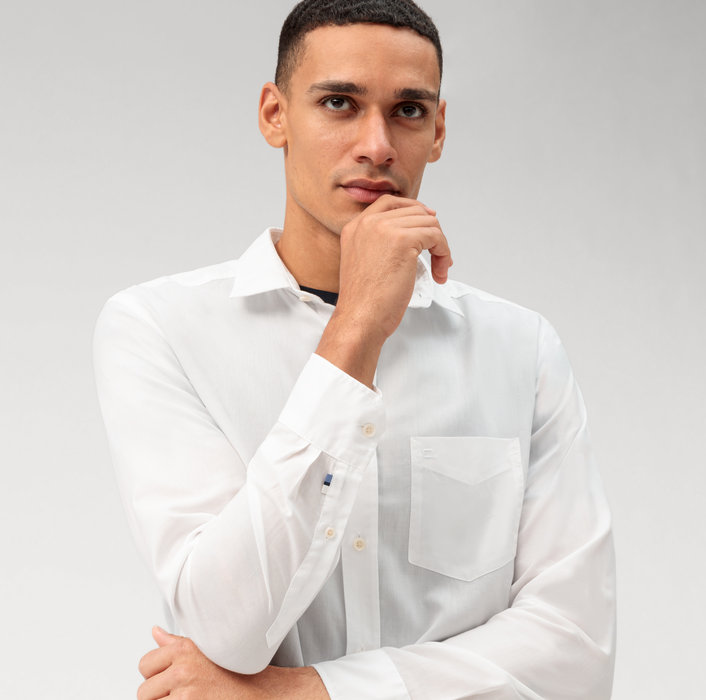 Oblymp Casual, Freizeithemd, regular fit, Kent, Ecru Flash Sale