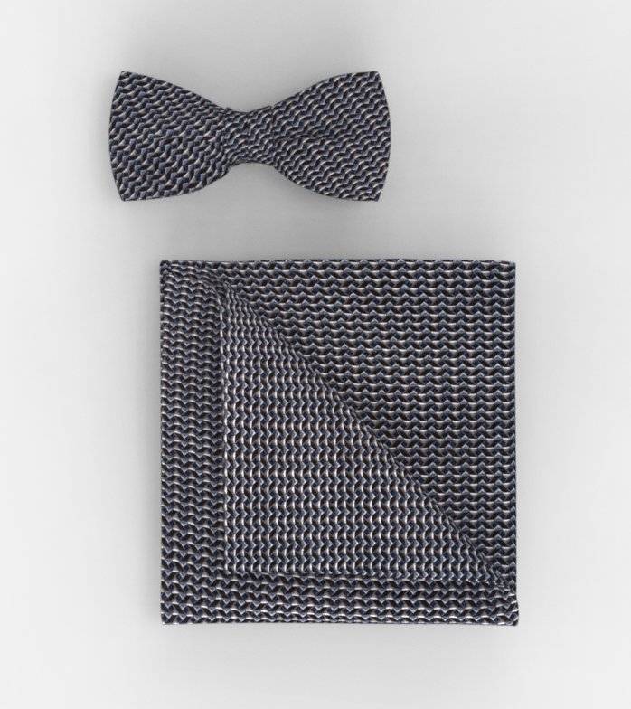 Oblymp Fliege/Einstecktuch Set, Natur Online Outlet