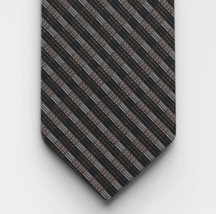 Oblymp Krawatte, slim 6,5 cm, Braun Blitzangebot