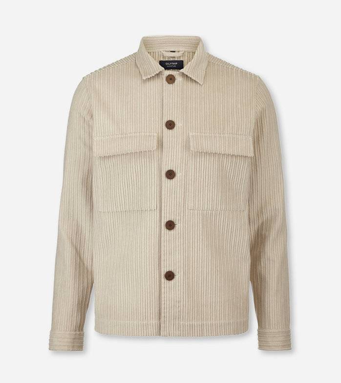 Oblymp SIGNATURE Casual, Freizeithemd, Overshirt, Kent, Off White Neueste Stile
