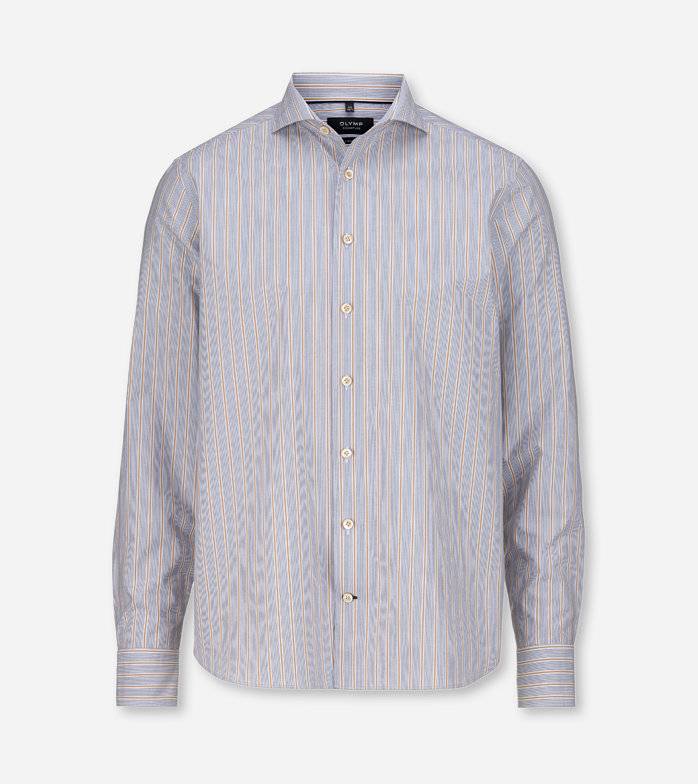 Oblymp SIGNATURE Casual, Freizeithemd, tailored fit, Haifisch, Nachtblau Super Rabatt