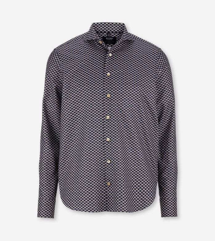Oblymp SIGNATURE Casual, Freizeithemd, tailored fit, SIGNATURE Hai, Nachtblau Riesige Rabatte