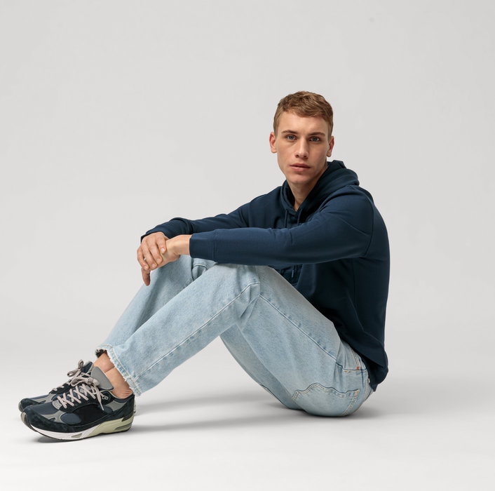 Oblymp Sweat, Hoodie, Marine Fabrikverkauf