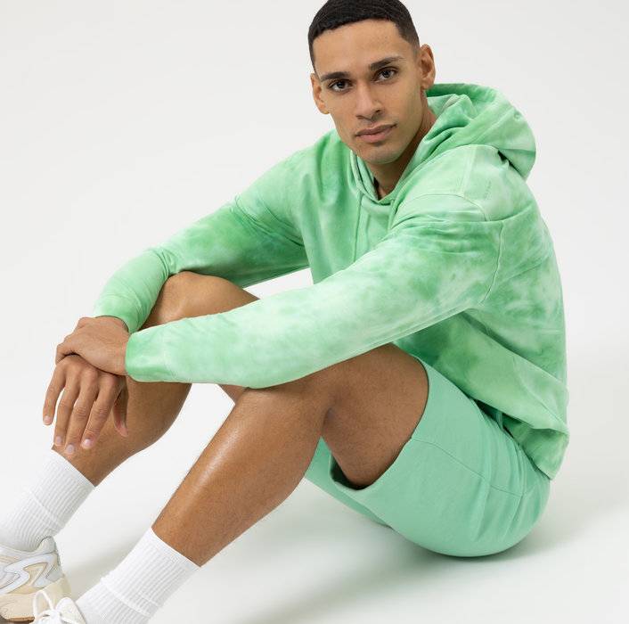 Oblymp Level Five Sweat, Hoodie, body fit, Hellgrün Fabrikpreis