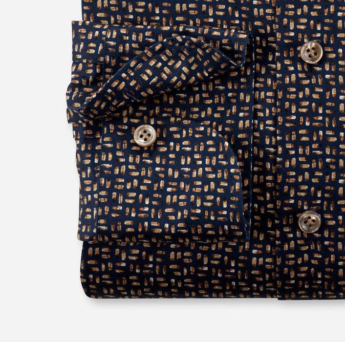 Oblymp SIGNATURE, Businesshemd, tailored fit, SIGNATURE Kent, Nachtblau Neueste Stile