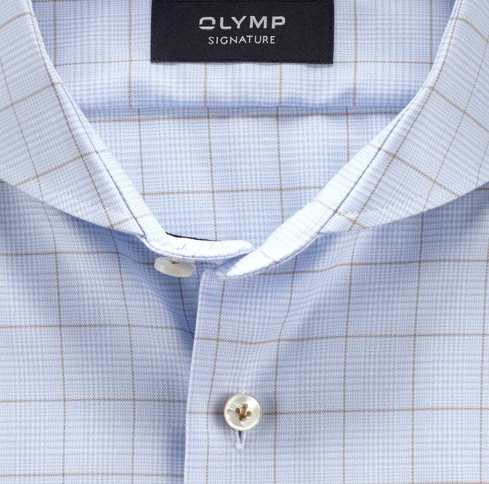 Oblymp SIGNATURE, Businesshemd, tailored fit, SIGNATURE Hai, Hellblau Letzte 2 Tage