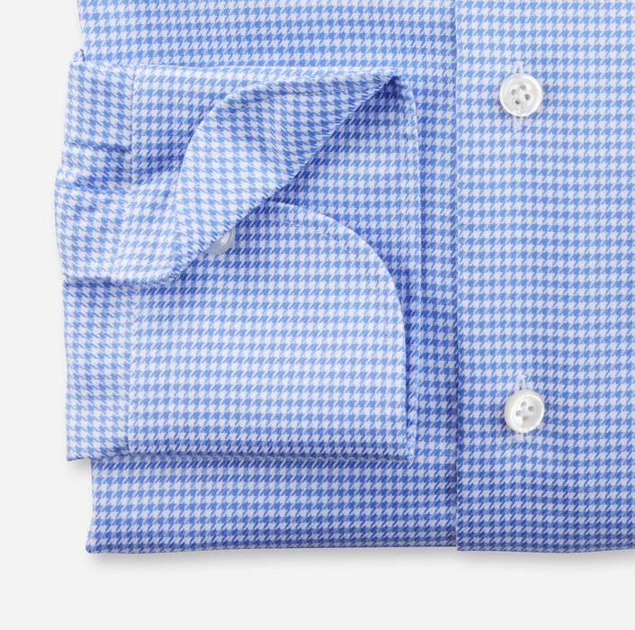 Oblymp SIGNATURE, Businesshemd, tailored fit, SIGNATURE Hai, Bleu Großer Ausverkauf