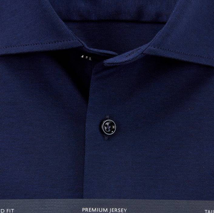 Oblymp SIGNATURE, Businesshemd, tailored fit, SIGNATURE Kent, Nachtblau Vatertagsangebot