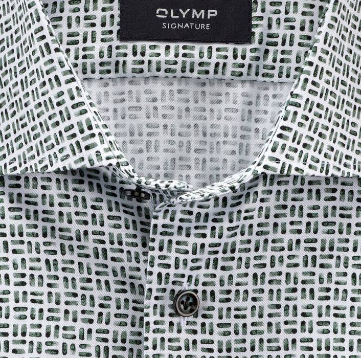 Oblymp SIGNATURE, Businesshemd, tailored fit, SIGNATURE Kent, Hellgrün Jubiläumsangebot